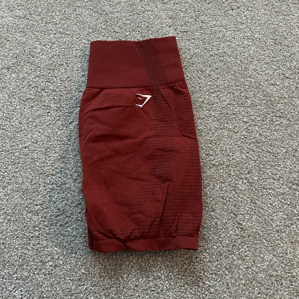 Gymshark Brick Red Vital Shorts 
Size L